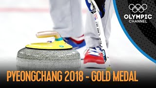 USA vs SWE  Mens Curling  Full Gold Medal Match  PyeongChang 2018 Replays [upl. by Engis273]