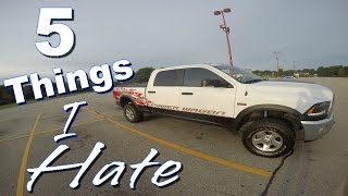 5 Things I Hate about My Ram Power Wagon [upl. by Banky]