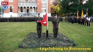 3 8 2018  Angelobung in Rotenturm  CCMTVat [upl. by Trakas]