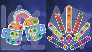 Screw Master Nuts Jam Puzzle Level 18  19 [upl. by Annaeerb736]