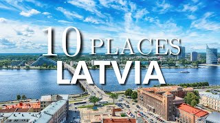 Top 10 Places to Visit in Latvia  Top Latvia Attractions [upl. by Nelleus]