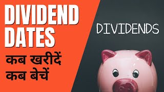 Dividend Dates Explained  How to Get Dividends on Stocks [upl. by Derfiniw]