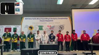 2024 Asian Pacific African Powerlifting amp Benchpress Championships Equiped All Men 53 120kg [upl. by Yelnats]