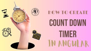 Building a Countdown Timer in Angular StepbyStep Tutorial  Web Genie [upl. by Ahseila16]