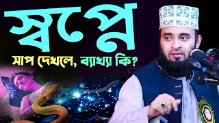 ঘুমের মধ্যে স্বপ্নে সাপ কাক দুধ আজান নামাজ পড়া দেখলে ব্যাখ্যা কি mizanur rahman azhari waz [upl. by Semaj]