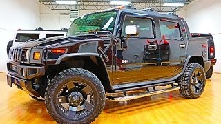 2005 Hummer H2 SUT For SaleBlackBlackLOADEDNavi20quot XD RimsLOW MILES [upl. by Gautier234]