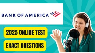 2025 Bank of America Video Interview and Coding Challenges Exact Questions and Answers [upl. by Lela]