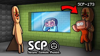 SCP173 Troll to SCARE My Brother Minecraft [upl. by Serena681]