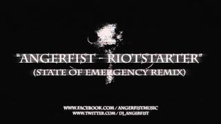 Angerfist  Riotstarter State Of Emergency Remix  HQ Official Preview [upl. by Damalas479]