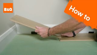 How to lay laminate flooring [upl. by Kreit548]