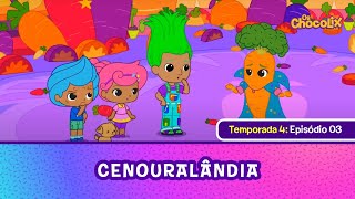 OS CHOCOLIX  T4  EP03 CENOURALÂNDIA [upl. by Ynnam]