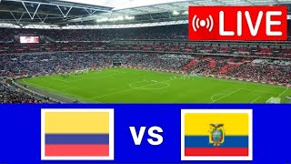 🔴LIVE MATCH COLOMBIA vs ECUADOR  WORLD CUP QUALIFICATION SOUTH AMERICA20242 [upl. by Aivatnuhs]