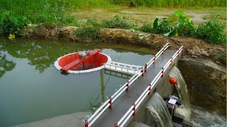 Hydroelectric Design With Turbines In The Middle Of The Lake [upl. by Enohsal]