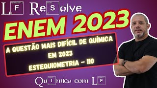 Questão 110 ENEM 2023 Um assistente de laboratório precisou descartar sete frascos contendo solução [upl. by Madelena]