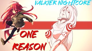 Nightcore  One Reason  Deadman Wonderland Op [upl. by Marceau993]