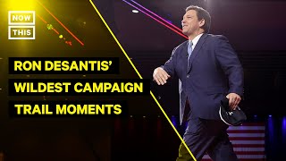 A Supercut of Ron DeSantis Wildest Campaign Trail Moments [upl. by Nihs]