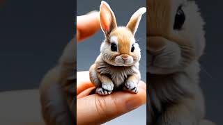 CUTE BABY RABBIT  rabbit rabbits babyrabbit cutebabyrabbit rabbitanimal animals cutanimals [upl. by Leandre]