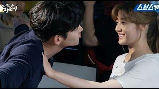 Ji Chang Wook amp Nam Ji Hyun JiJi Couple  Sweet moments BTS Part2 [upl. by Yrdua]