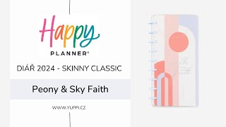 Diář 2024 Happy Planner  Peony amp Sky Faith [upl. by Rodoeht]