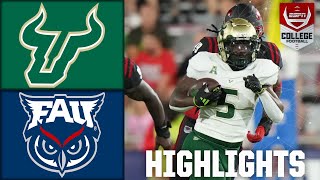 South Florida Bulls vs Florida Atlantic Owls  Full Game Highlights  ESPN College Football [upl. by Cherian]