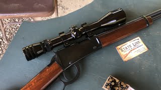 West Germany Lever Action  ERMA WERKE 22WMR [upl. by Wolbrom]