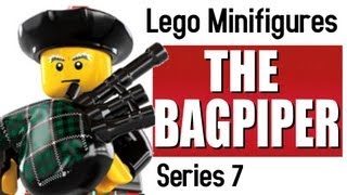 Lego Minifigures Series 7  Bagpiper  MinifigCentral Unpacking Video [upl. by Ydnem810]