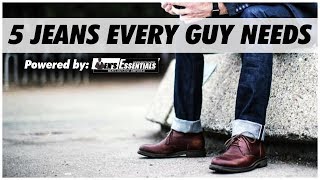 5 JEANS Every Guy NEEDS To Own  Must Have JEANS for INDIAN Men  Mens Style  Mayank Bhattacharya [upl. by Airotcivairam347]