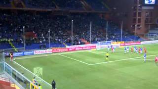 Sampdoria 11 Livorno 20012012 201112  23° [upl. by Ahmar]