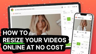 How to Resize your Video Online for Free [upl. by Norrej]