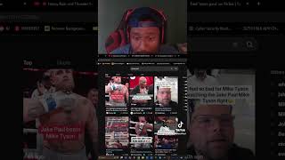 JAKE PAUL LOST EITHER WAY youtubeshorts miketyson jakepaul fighting reaction viralshort fyp [upl. by Thrasher]