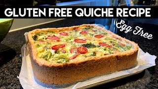 Gluten Free Quiche Recipe  Egg Free  Broccoli Ham [upl. by Gitt827]