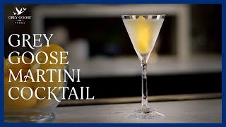 GREY GOOSE Martini Cocktail [upl. by Jamila]