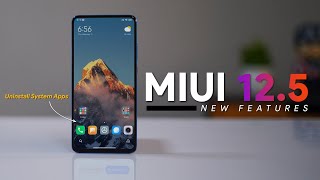 7 New MIUI 125 Features and Changes [upl. by Ahseei]