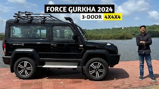 2024 Force gurkha 3 door review A perfect 4X4X4 offroader [upl. by Bess121]