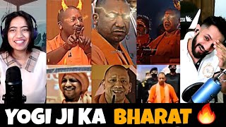 CM Yogi Adityanath Thug Life 3 😈 Yogi Adityanath Attitude Videos Reaction 🔥 [upl. by Caylor]