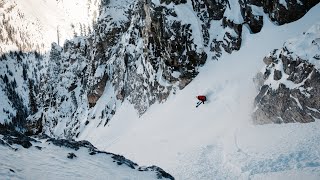 Madison Rose Ostergren  AMGA Ski Guide Course Movement Video [upl. by Naenej752]