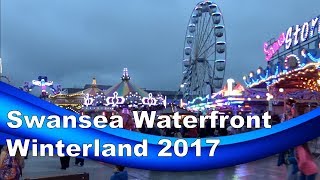 Swansea Waterfront Winterland 2017 [upl. by Azitram678]