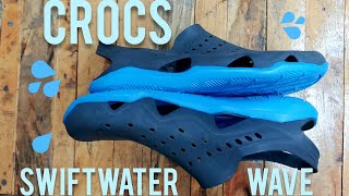 Ep41 พาชม Crocs Swiftwater Wave Authentic  ซื้อช้าก็ถูกกว่า [upl. by Itsirhc250]