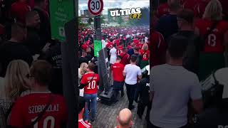 Hungarian fans in köln  Hungary vs Switzerland Euro 2024 [upl. by Beaufert]