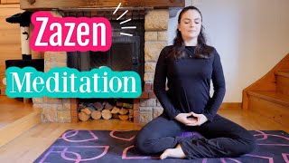 How to do zazen meditation  full instructions [upl. by Neb]