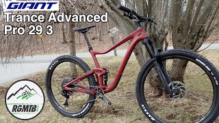 Giant Trance Advanced Pro 29 3 Bike Review  Does the Giant 2020 Trance make the grade [upl. by Yrocal]