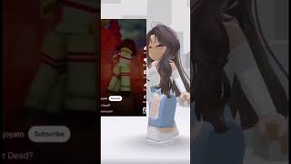 Trend zombie 🧟‍♀️roblox [upl. by Mcgaw]