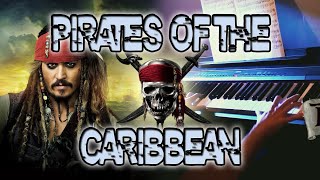 Pirates Of The Caribbean  Hes a Pirate ☠️ Piano Cover   Sheet Music [upl. by Nicholl315]