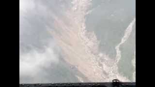 kedarnath disaster View fromheli 22062013 [upl. by Oirramaj]