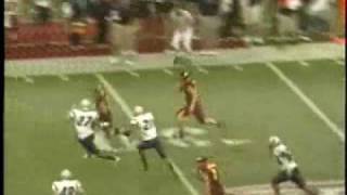 Central Michigan Football QB Dan LeFevour 13 Nice Run Against Akron 2009 [upl. by Ama995]