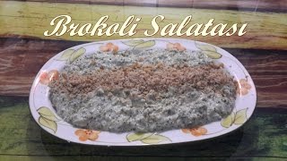 Brokoli Salatası Tarifi Cevizli [upl. by Eyllek]