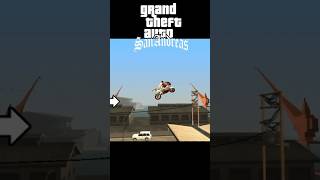 stunt jump in GTA PT34 gtasanandreas cj gta gtasan short viral [upl. by Essirehc]