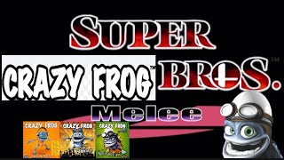 Super Crazy Bros Melee OST Main Axel Menu F Crazy Frog VS Super Smash Bros Melee [upl. by Sil]