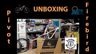 Unboxing the 2023 Pivot Firebird Want to see what your bike shop gets [upl. by Yenahc754]