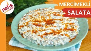 Yeşil Mercimekli Çok Lezzetli Salata Tarifi  Nefis Yemek Tarifleri [upl. by Lebar]